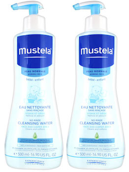 MUSTELA (LOT de 2)  Eau Nettoyante Sans Rinçage